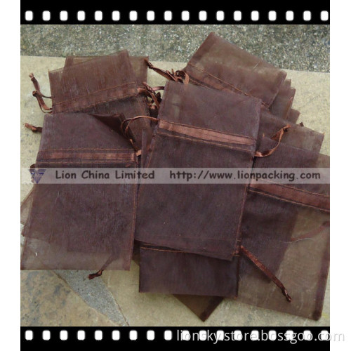 Jewelry Gift Cosmetic Organza Drawstring Pouch